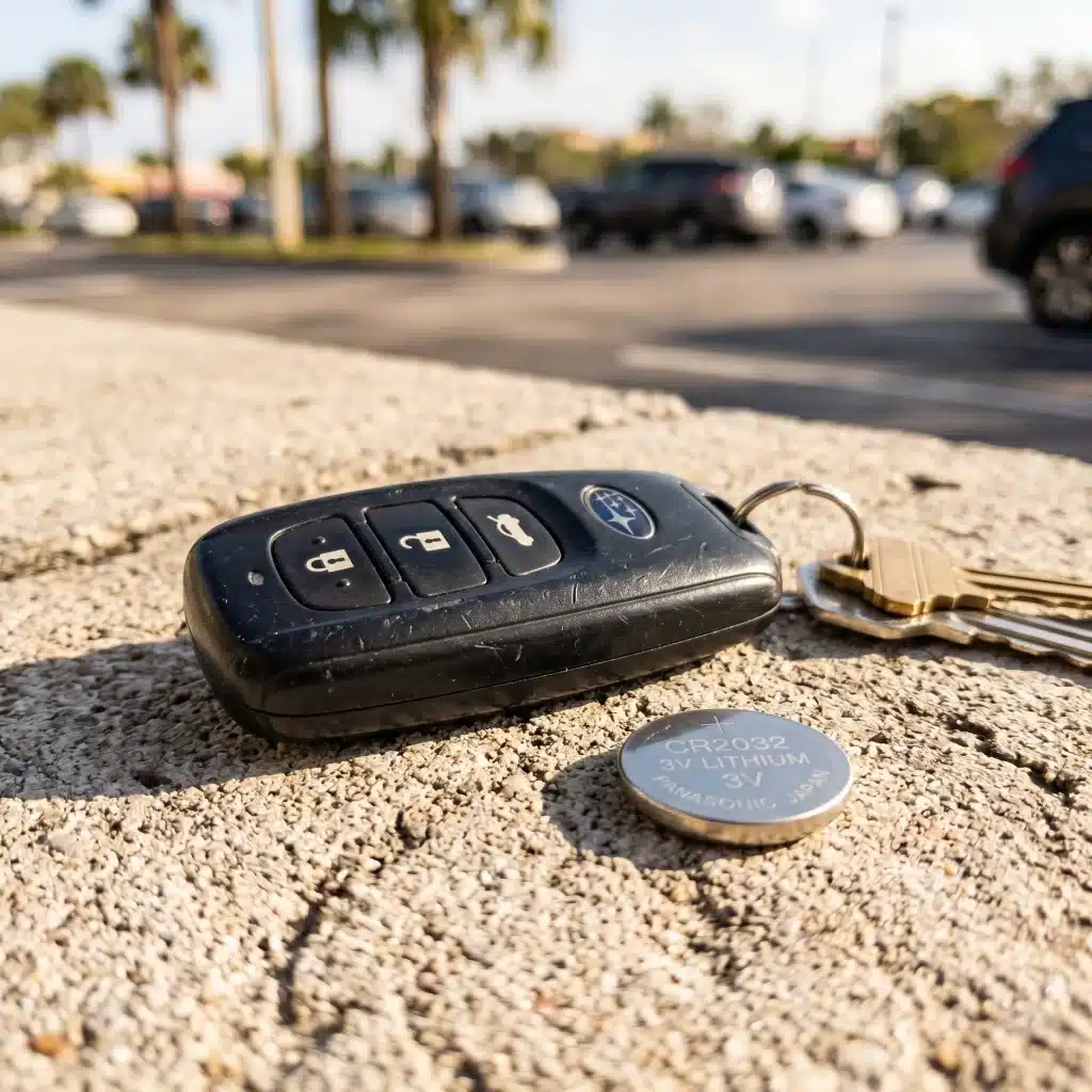 key fob battery replacement