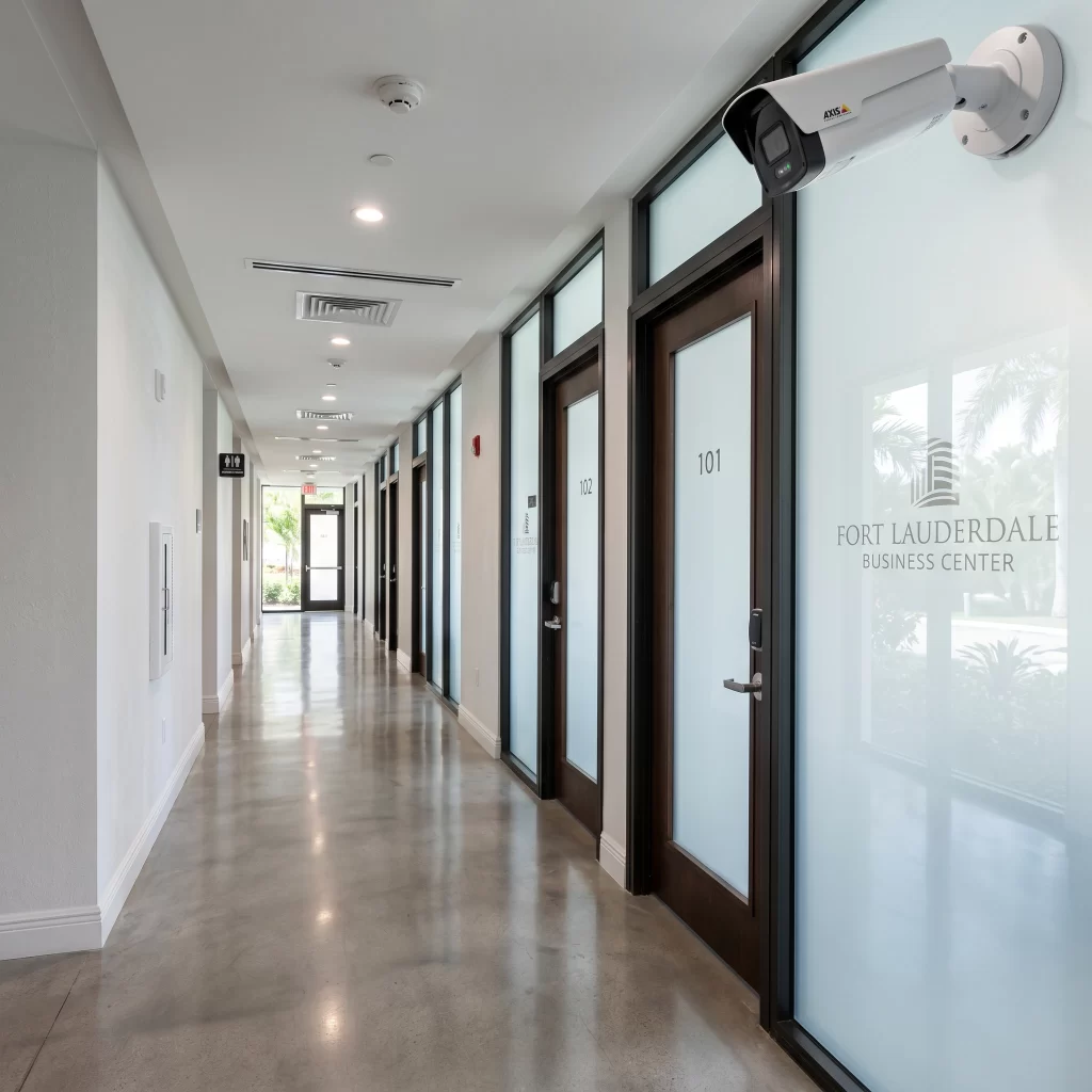 security camera installation